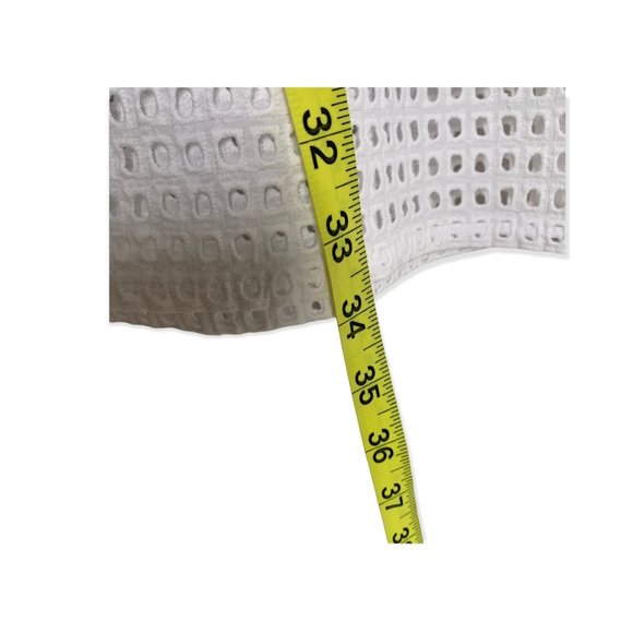 J Crew Linen Blend Eyelet Mini Dress Medium - Picture 5 of 6